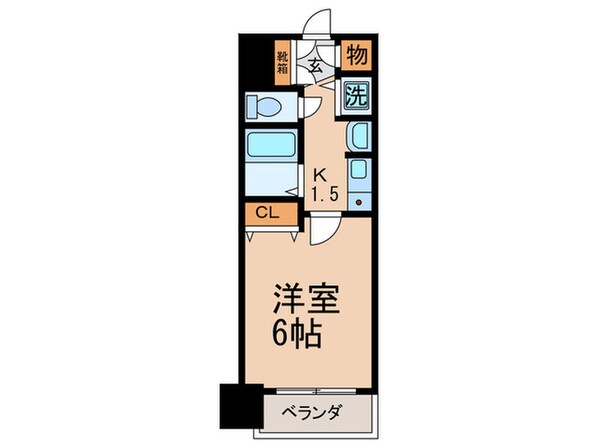 プレサンス鶴舞駅前ﾌﾞﾘﾘｱﾝﾄ(802)の物件間取画像